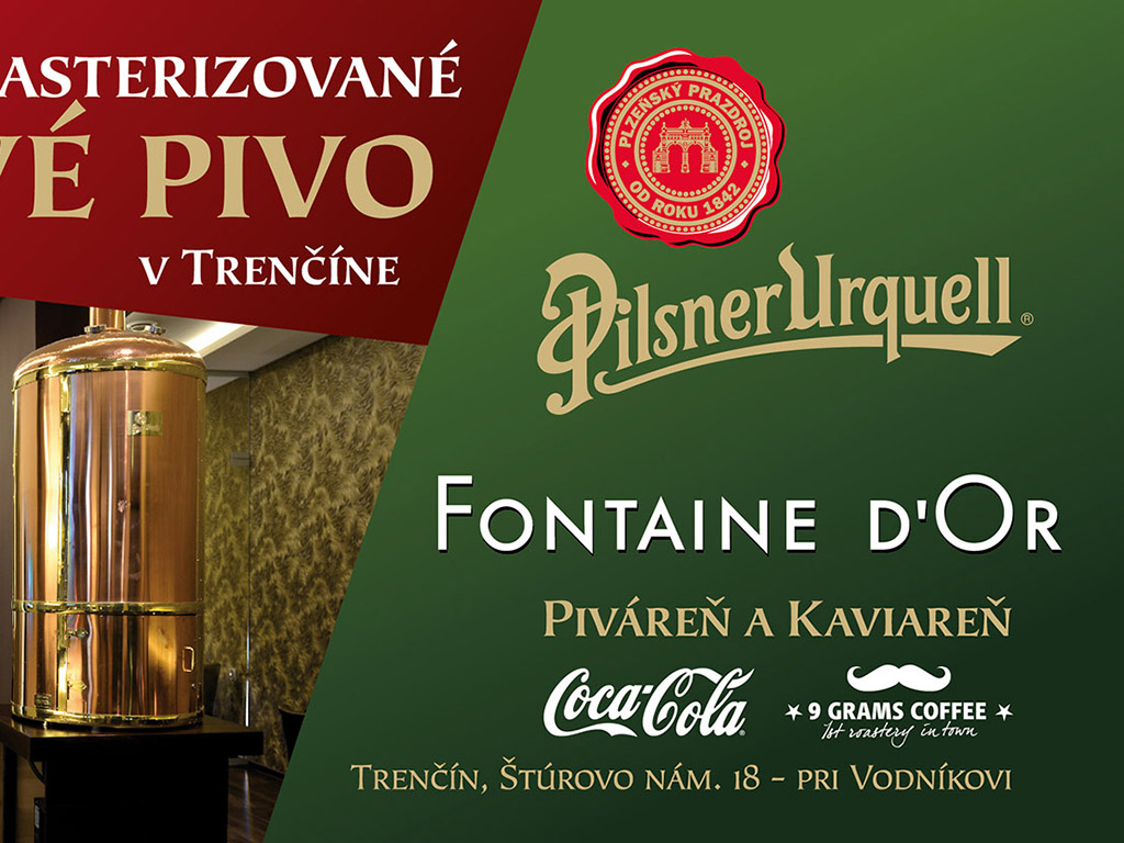 Kaviareň Fontaine d’Or Trenčín
